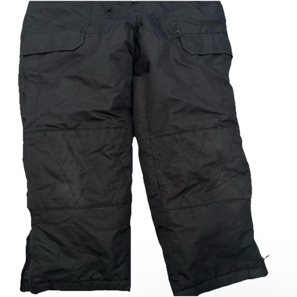 Climate Control Black Snowbib Size 10/12 Double Knee - Picture 4 of 4